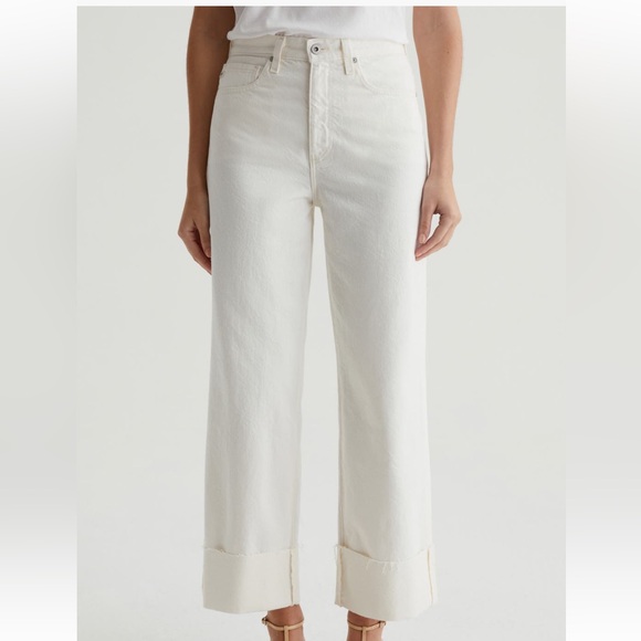 NWT AG Kora Ankle High rise Wide Leg Jeans